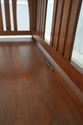 75122: STICKLEY Mission Oak Hall Storage Settee