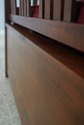 75122: STICKLEY Mission Oak Hall Storage Settee