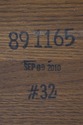 75122: STICKLEY Mission Oak Hall Storage Settee
