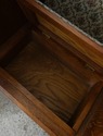 F75064: Rare Victorian Triple Mirror Oak Dressing 