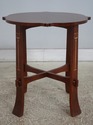 75099: STICKLEY Harvey Ellis Round Cherry Tea Tabl