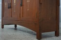 75094: STICKLEY Harvey Ellis Mission Oak Inlaid Co