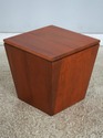 75100/01: Pair STICKLEY Cherry Storage Taboret Lid