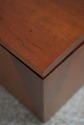 75100/01: Pair STICKLEY Cherry Storage Taboret Lid