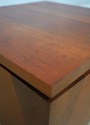 75100/01: Pair STICKLEY Cherry Storage Taboret Lid
