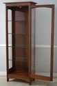 75137: STICKLEY 1 Door Cherry Curio Display Cabine