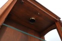 75137: STICKLEY 1 Door Cherry Curio Display Cabine