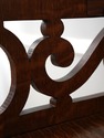 F75064: Rare Victorian Triple Mirror Oak Dressing 