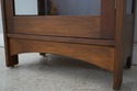 75137: STICKLEY 1 Door Cherry Curio Display Cabine