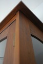 75137: STICKLEY 1 Door Cherry Curio Display Cabine