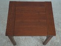 75106: STICKLEY Mission Oak 2 Tier End Table
