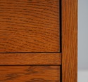 75111: STICKLEY Mission 2 Drawer Oak File Cabinet