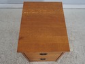 75111: STICKLEY Mission 2 Drawer Oak File Cabinet