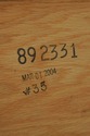 75136: STICKLEY Mission Oak Double Office File Cab