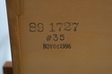 75103: STICKLEY Mission Oak Leaded Glass China Cab
