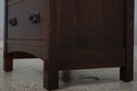 75119: Pair Of STICKLEY Mission Oak 3 Drawer Night