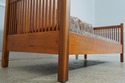 75093: STICKLEY Mission Cherry Spindle Sofa