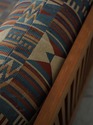 75093: STICKLEY Mission Cherry Spindle Sofa