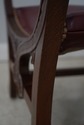 F75183: Renaissance Revival Carved Oak Leather Sea