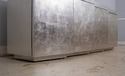70217: Custom Silver Leaf Finish Large 4 Door Cred