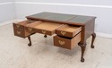 70201: HEKMAN Mahogany Leather Top Executive Desk