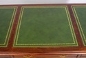 70201: HEKMAN Mahogany Leather Top Executive Desk