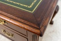 70201: HEKMAN Mahogany Leather Top Executive Desk