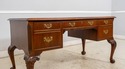 70201: HEKMAN Mahogany Leather Top Executive Desk