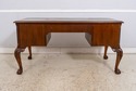 70201: HEKMAN Mahogany Leather Top Executive Desk