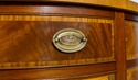 L70170: BAKER Federal Style Inlaid Mahogany Demilu