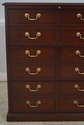 F65818EC: Large 6 Drawer Mahogany File Cabinet Che