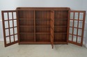 65846EC: STICKLEY Mission Oak 3 Door Bookcase