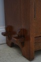 65846EC: STICKLEY Mission Oak 3 Door Bookcase