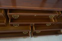 65850EC: STICKLEY Banded Mahogany Dresser Trifold 