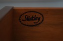 65850EC: STICKLEY Banded Mahogany Dresser Trifold 