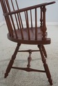 70185: SAYBOLT CLELAND Fan Back Oak Windsor Armcha