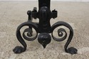 F57300EC: Outstanding Palatial Wrought Iron 3 Piec