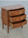 L69808: French Louis XV Marble Top Commode Accent 