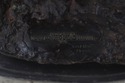 F69975: FREDERIC REMINTON Rattlesnake Bronze Cowbo