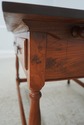 L69004: Bench Made Walnut Flip Top Tavern Table