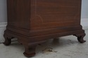 69946: SLIGH AARON WILLARD Inlaid Mahogany Grandfa