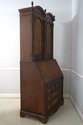 69973: George III Style Burl Walnut Blind Door Sec