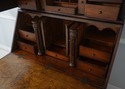 69973: George III Style Burl Walnut Blind Door Sec