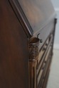 69973: George III Style Burl Walnut Blind Door Sec
