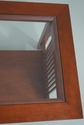75161: STICKLEY Mission Cherry Glass Top Coffee Ta