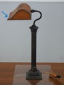 F75070: MAITLAND SMITH Bronze Column Leather Shape