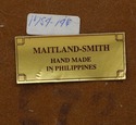 F75070: MAITLAND SMITH Bronze Column Leather Shape