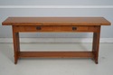 75131: STICKLEY Mission Oak Flip Top Harvest Conso