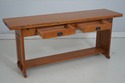 75131: STICKLEY Mission Oak Flip Top Harvest Conso