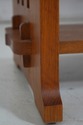 75131: STICKLEY Mission Oak Flip Top Harvest Conso